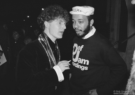 Malcolm McLaren and Russell Simmons, NYC - 1984