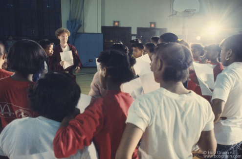 Malcolm McLaren and Double Dutch girls, NYC - 1983