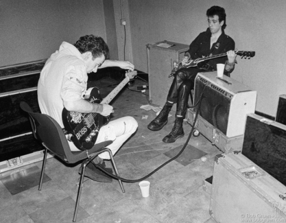 Joe Strummer and Mick Jones, England - 1978