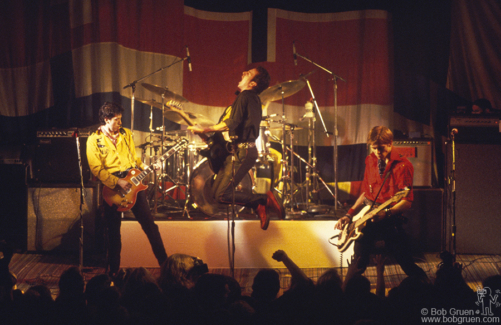 Mick Jones, Joe Strummer and Paul Simonon, San Francisco - 1979