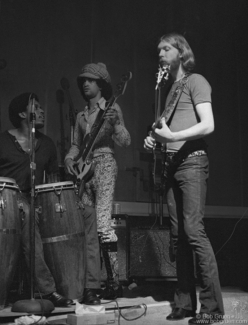 Sam Clayton, Kenny Gradney and Duane Allman, NYC - 1971