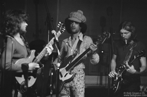 Delaney, Sam Clayton, Kenny Gradney and Duane Allman, NYC - 1971