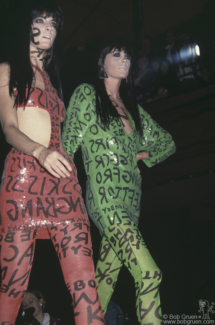 Stephen Sprouse fashion show, NYC - 1984